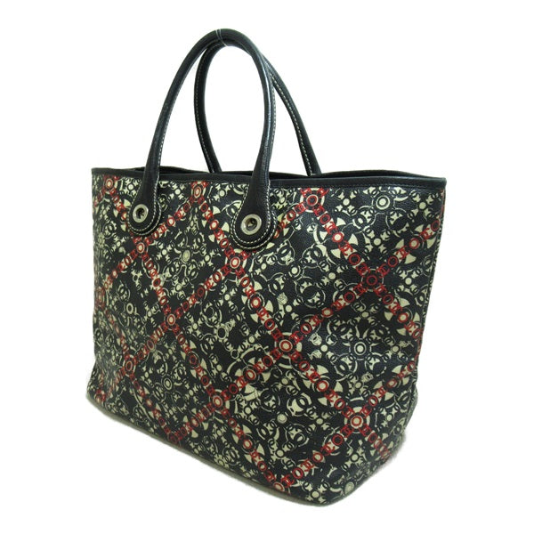 Chanel Optic Coco Tote Canvas Tote Bag A36181 in Good condition