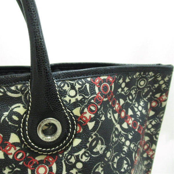 Chanel Optic Coco Tote Canvas Tote Bag A36181 in Good condition