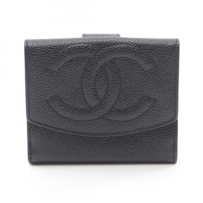 Chanel Coco Mark Caviar Skin Wallet