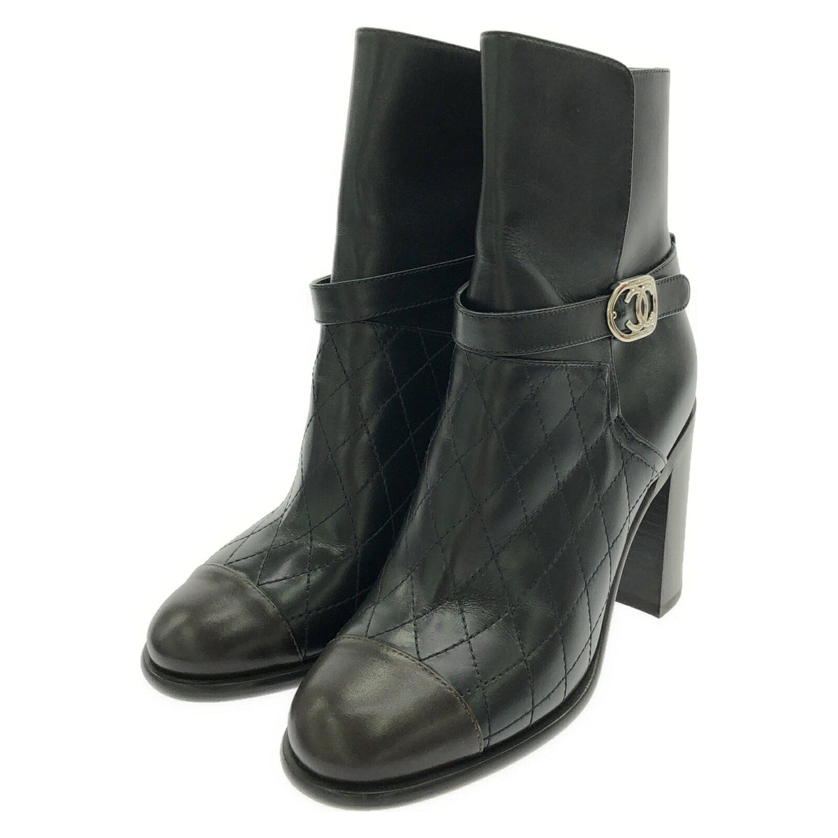 Chanel Short Boots Leather Boots