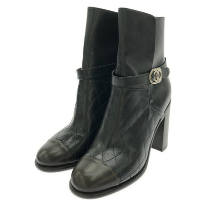 Chanel Short Boots Leather Boots