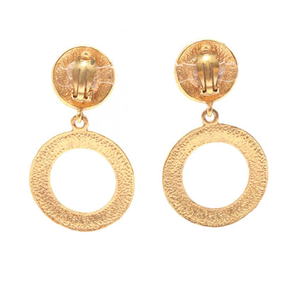 Chanel CHANEL Logo Earrings Jewelry