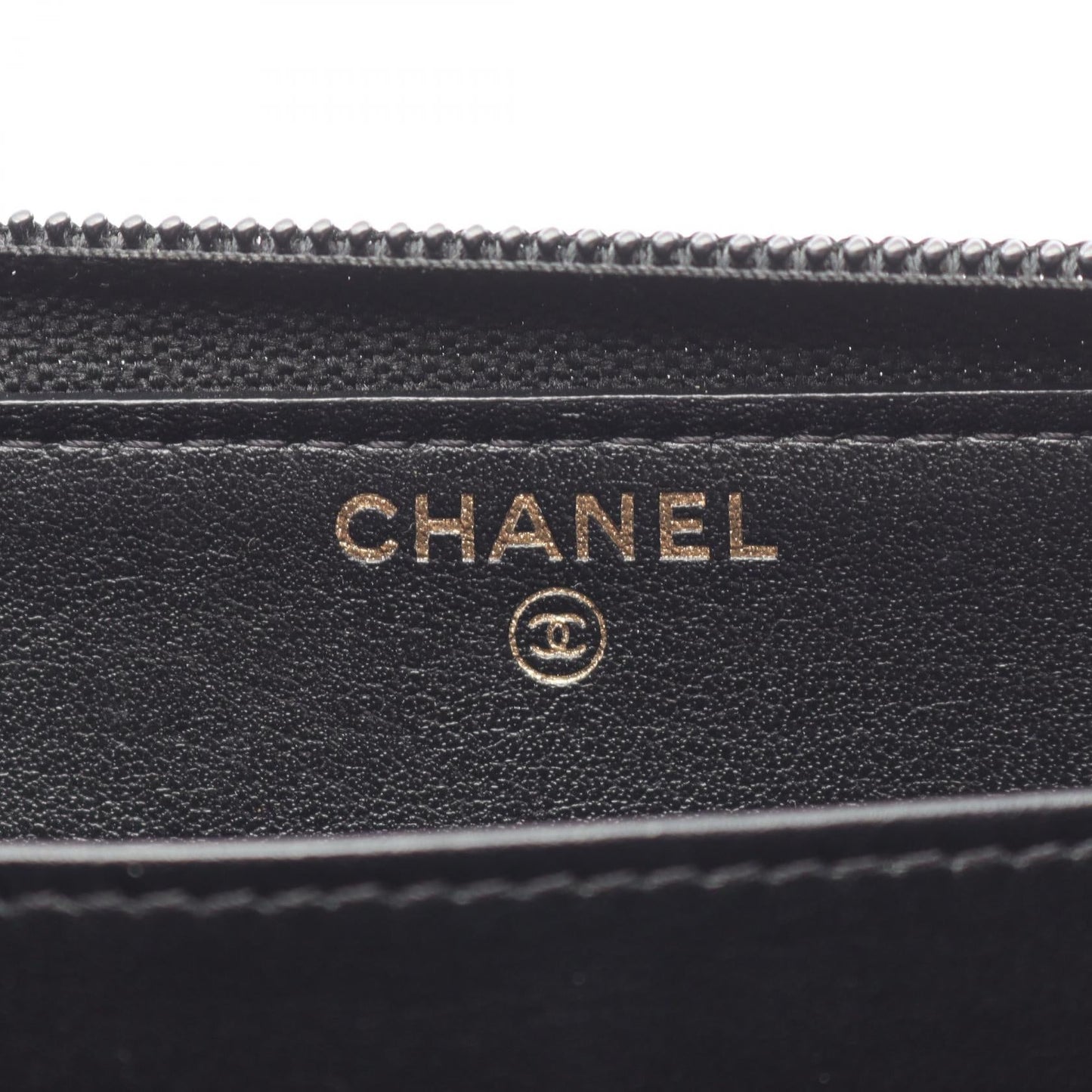 Chanel Coco Mark Calfskin Long Wallet