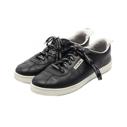Chanel Coco Mark Leather Sneakers