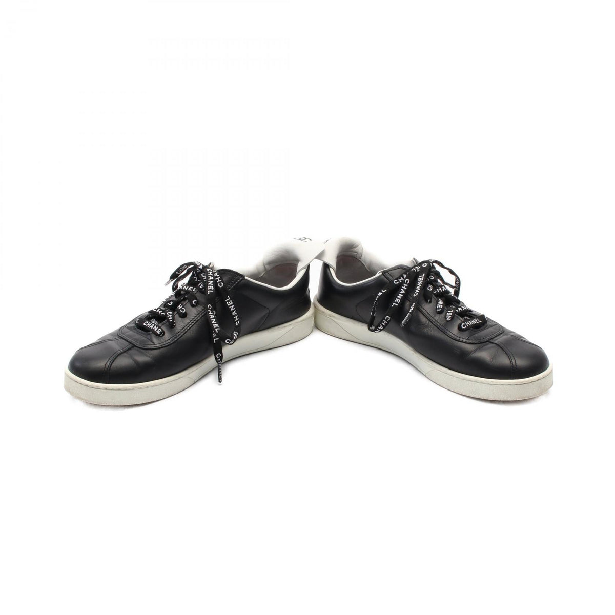 Chanel Coco Mark Leather Sneakers