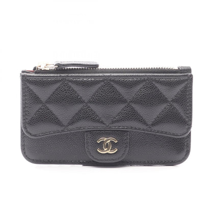 Chanel Classic Coin Case Grained Calfskin Wallet
