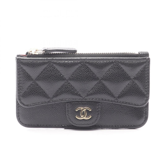 Chanel Classic Coin Case Grained Calfskin Wallet