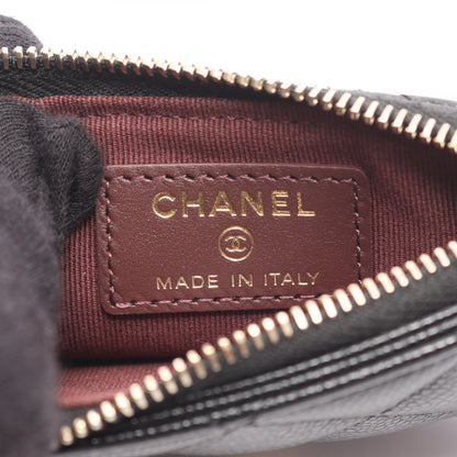 Chanel Classic Coin Case Grained Calfskin Wallet