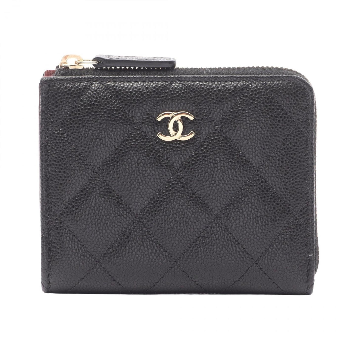 Chanel Matelasse Grained Calfskin Wallet