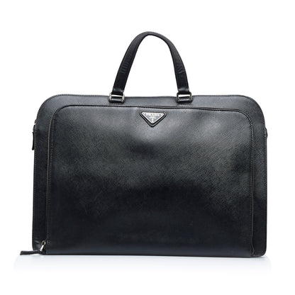 Prada Business Bag Black Saffiano