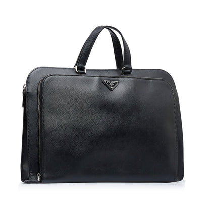 Prada Business Bag Black Saffiano