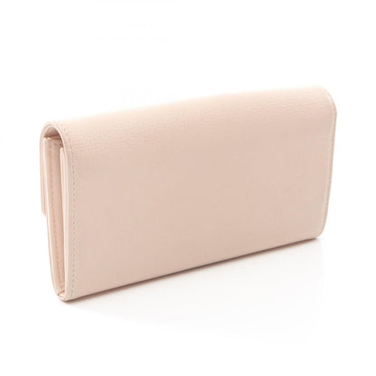 Chanel Coco Mark Leather Long Wallet