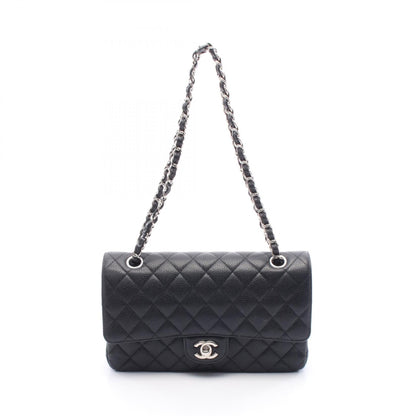 Chanel Matelasse Caviar Skin Double Flap Shoulder Bag