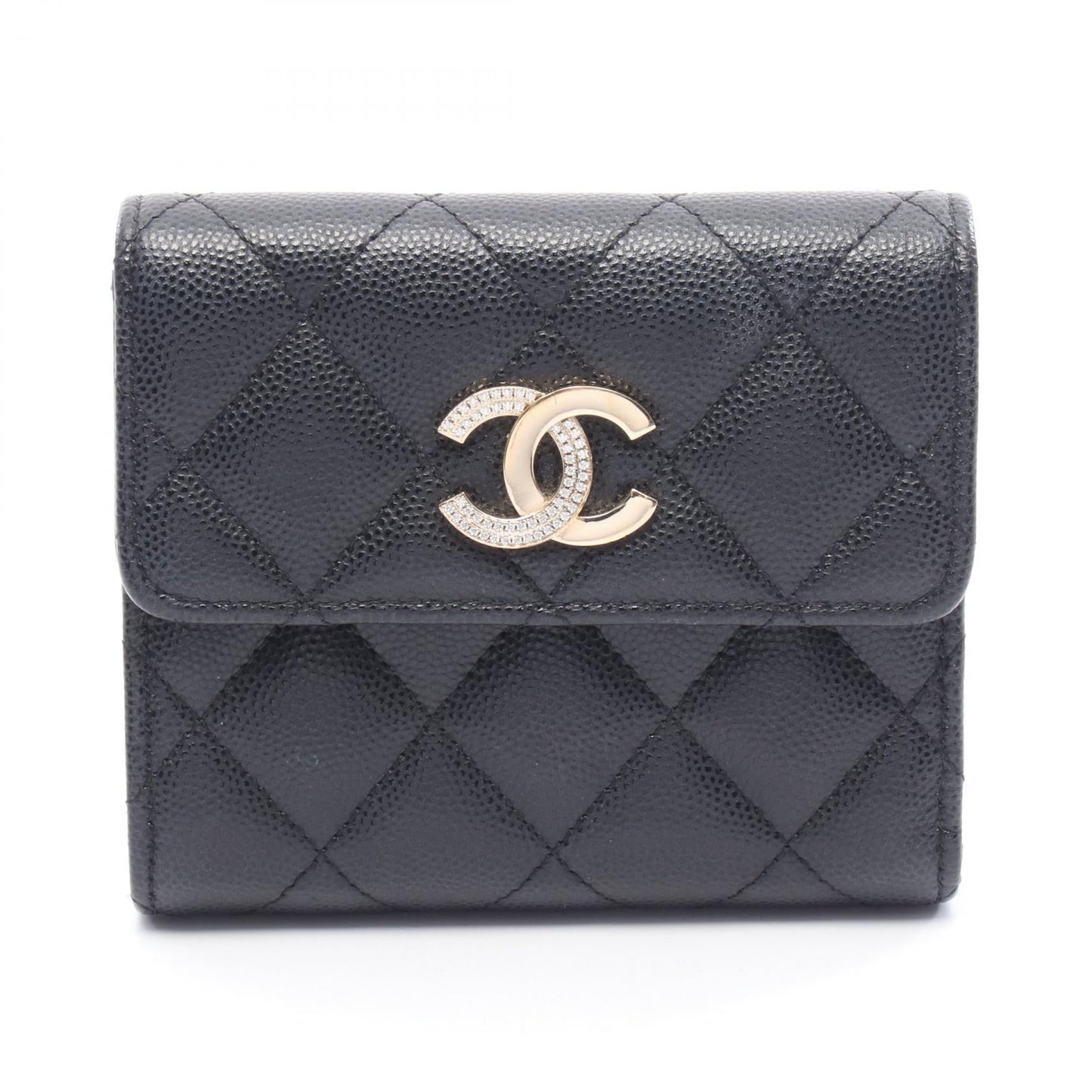 Chanel Matelassé Caviar Skin Wallet