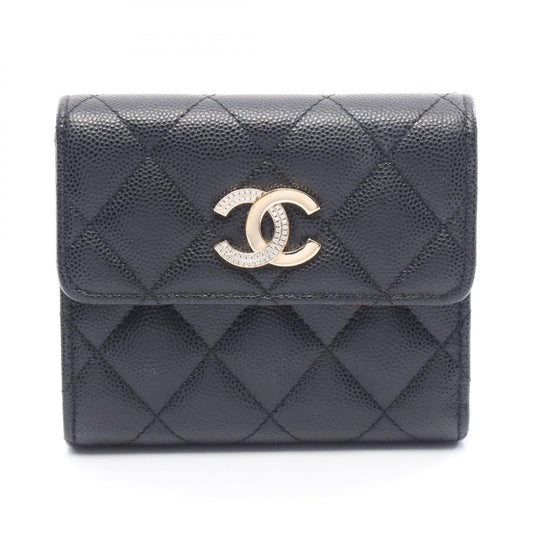 Chanel Matelassé Caviar Skin Wallet