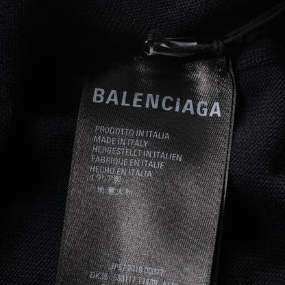Balenciaga Wool Knit Top Navy 583117