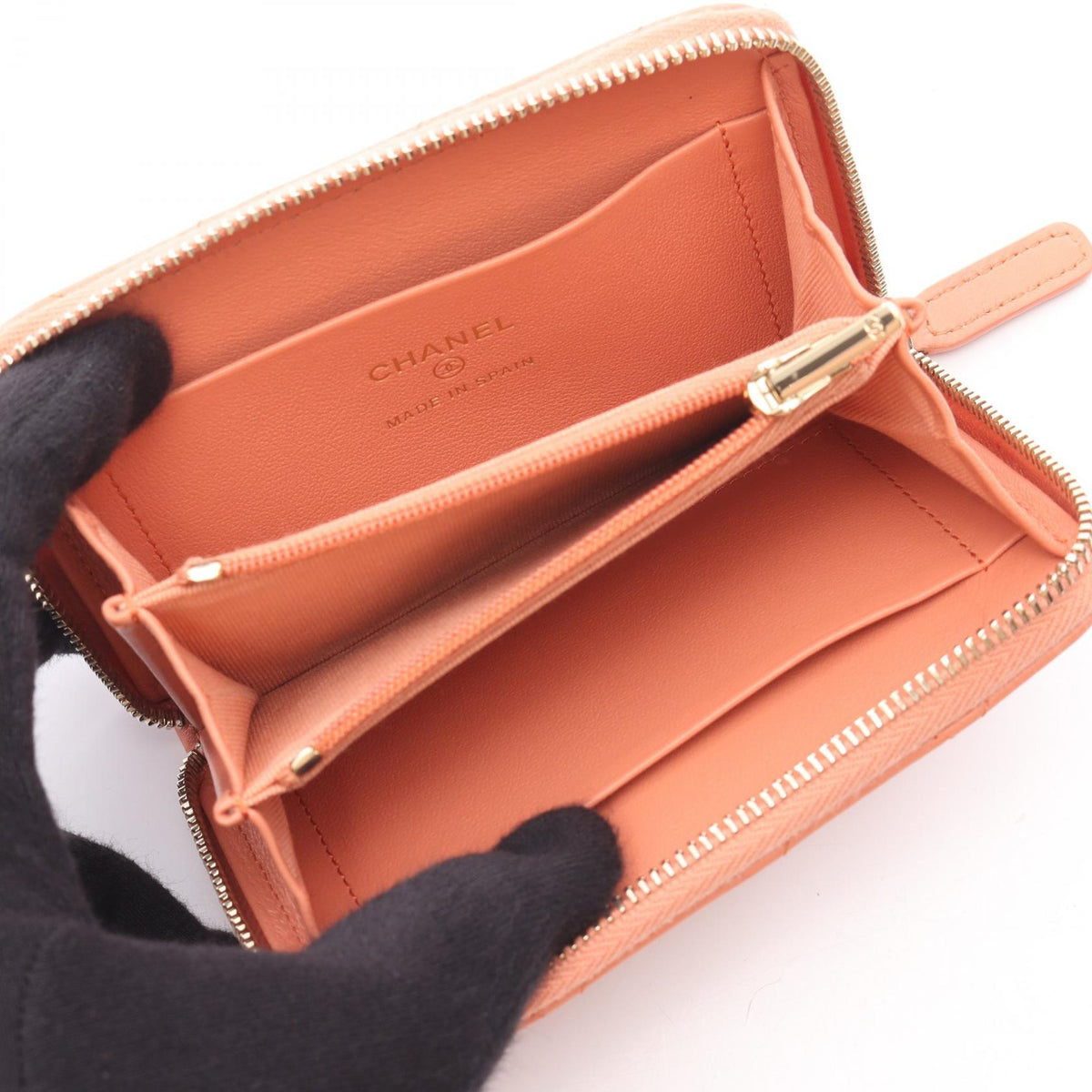 Chanel Matelasse Lambskin Coin Case