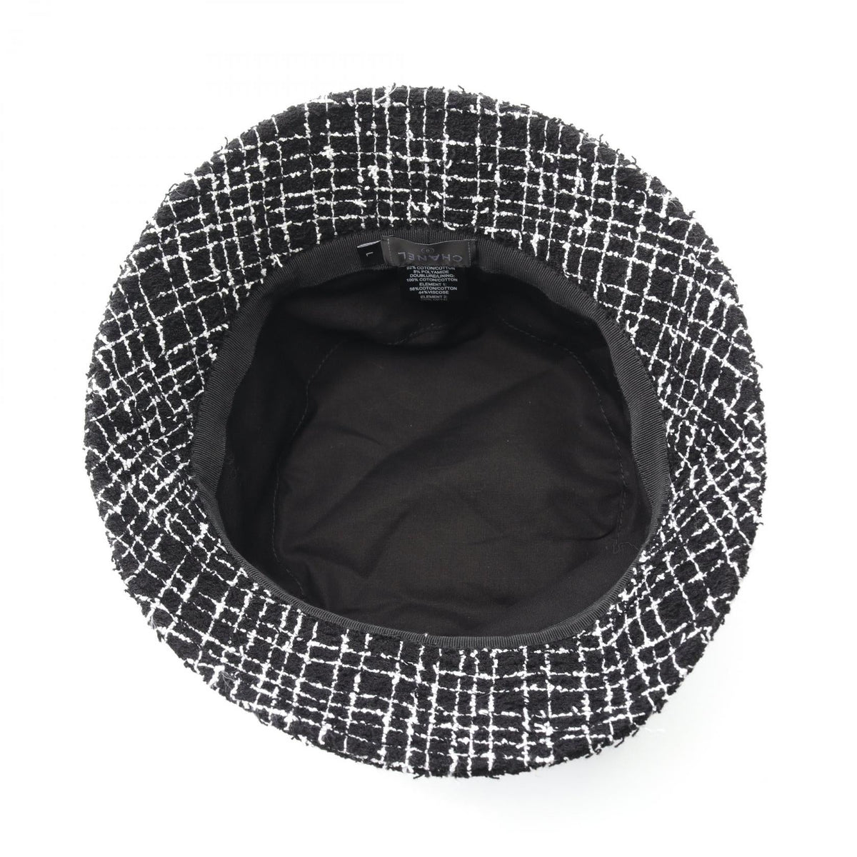 Chanel Coco Mark Fabric Hat
