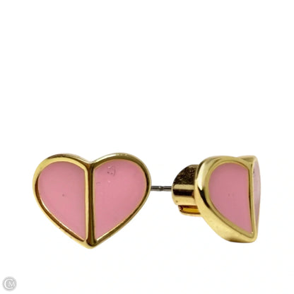 Heritage Spade Heart Statement Stud Earrings Designer By Kate Spade