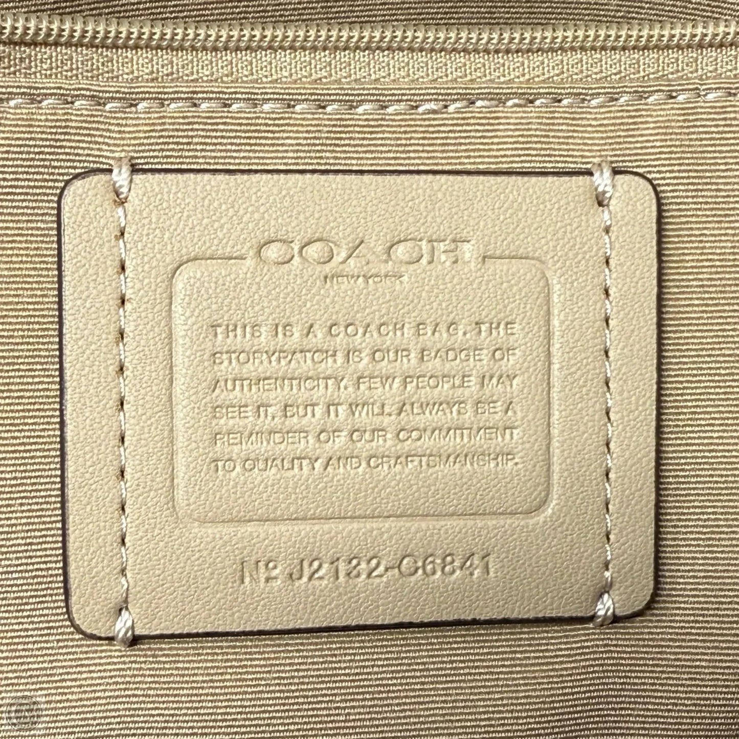 Kacey Satchel Crossbody Designer By Coach In Colorblock Chalk Multi, Size: Medium