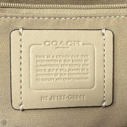 Kacey Satchel Crossbody Designer By Coach In Colorblock Chalk Multi, Size: Medium