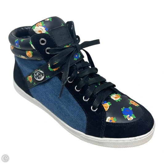 Pembroke High Top Sneakers Shoes Designer By Coach In Multi-colored, Size: 11
