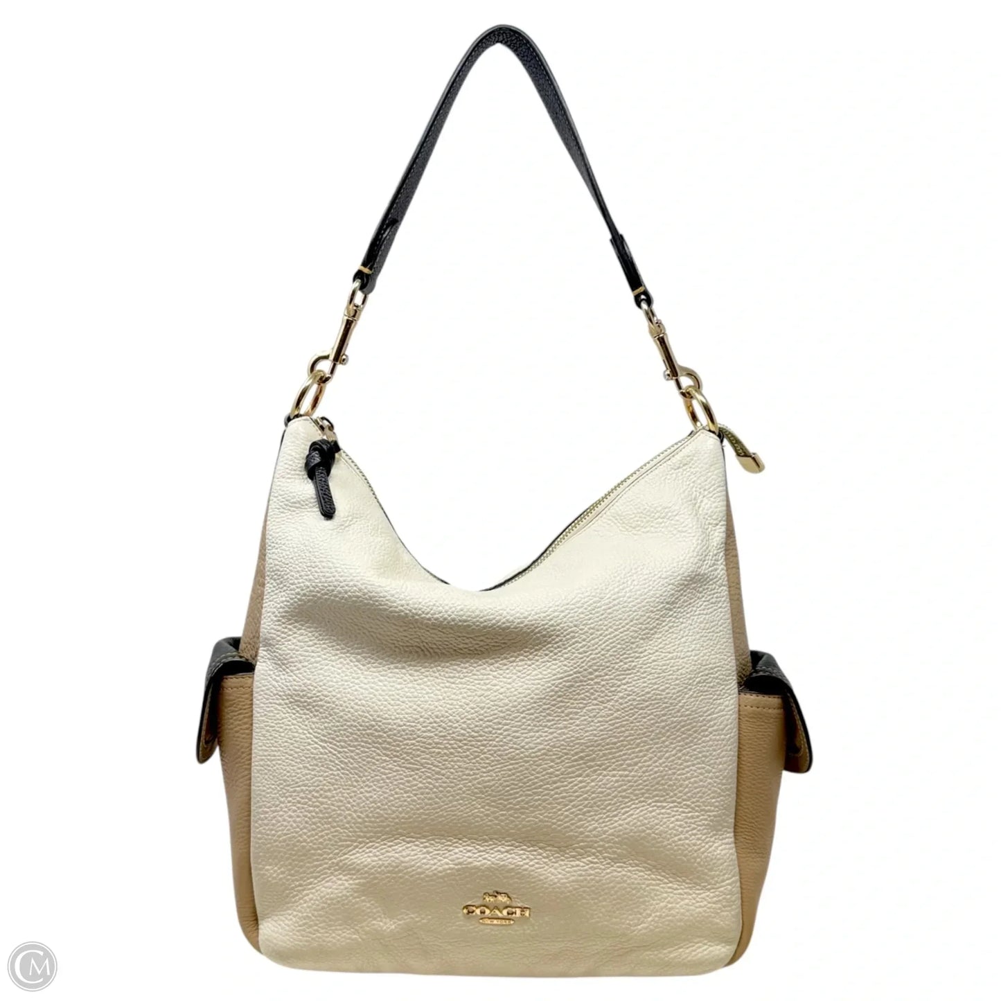 Pennie Shoulder Bag Designer By Coach, Size: Medium