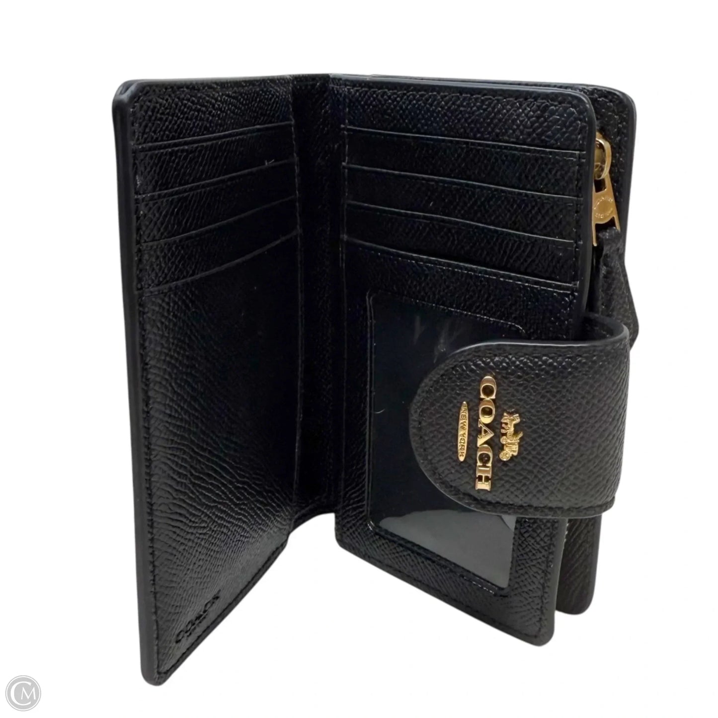 Corner Zip Wallet Designer By Coach, Size: Medium