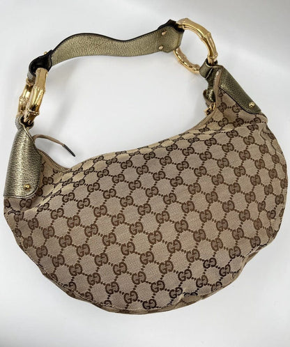 Vintage Gucci Bamboo Hobo Bag