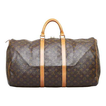 Louis Vuitton Monogram M41424 Boston Bag PVC/Leather Brown