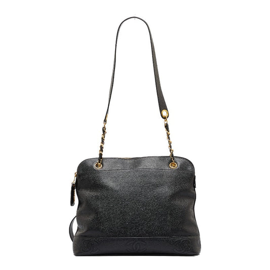 Chanel Coco Mark Caviar 2way Chain Bag
