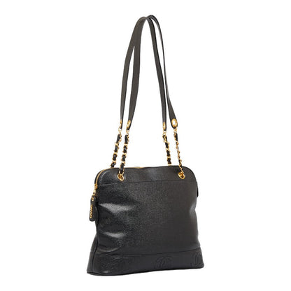 Chanel Coco Mark Caviar 2way Chain Bag
