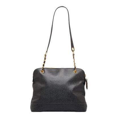 Chanel Coco Mark Caviar 2way Chain Bag