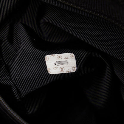Chanel Triple CC Caviar Tote Bag Leather Tote Bag in Good condition