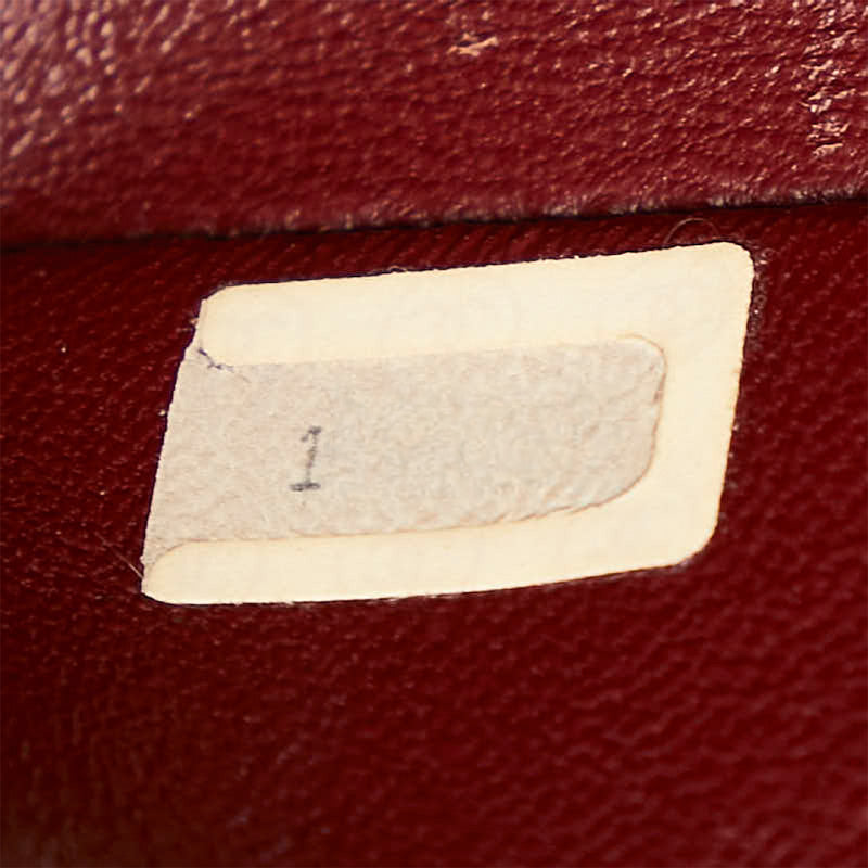 Chanel CC Classic Double Flap Bag  Leather Shoulder Bag in Good condition