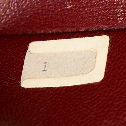 Chanel CC Classic Double Flap Bag  Leather Shoulder Bag in Good condition