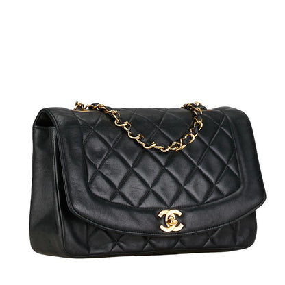 Chanel Diana Flap Shoulder Bag  Leather Shoulder Bag in Good condition