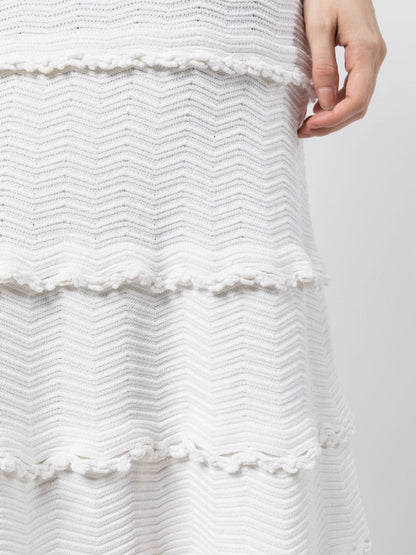 White Knit Dress