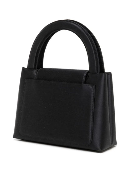 Vintage Silk Kelly Top Handle Bag