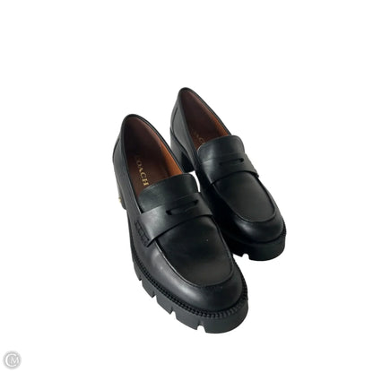 Shoes Designer By Coach In Black, Size: 8.5