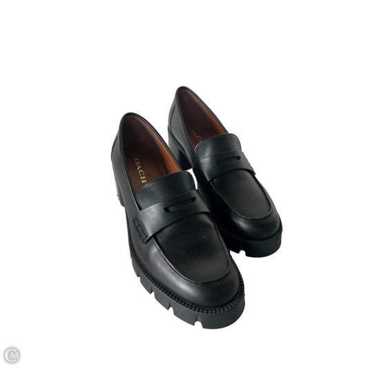 Shoes Designer By Coach In Black, Size: 8.5