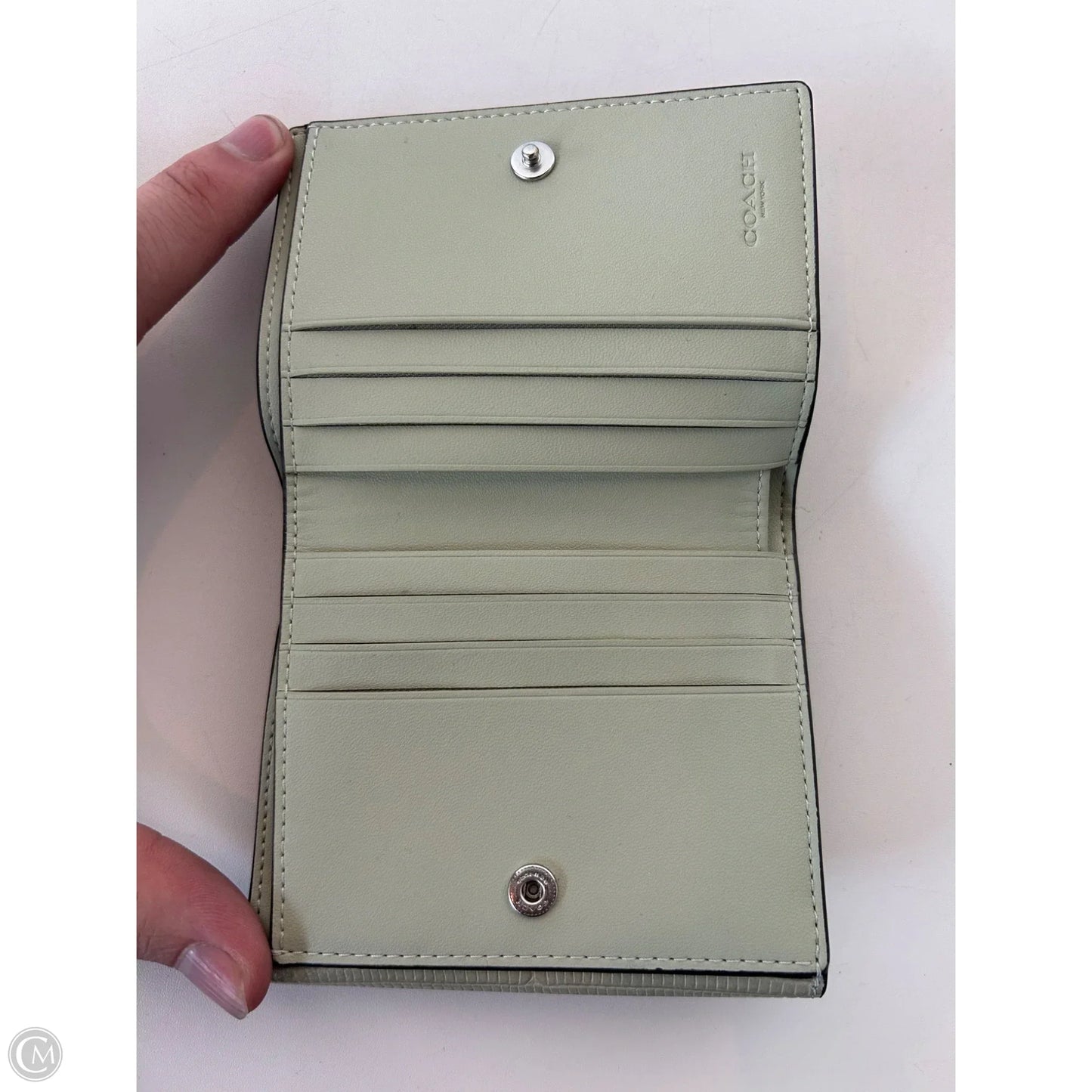 Wallet Designer By Coach, Size: Small