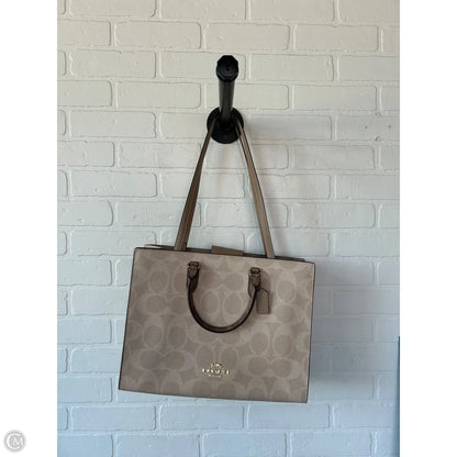 Tote Designer By Coach, Size: Large
