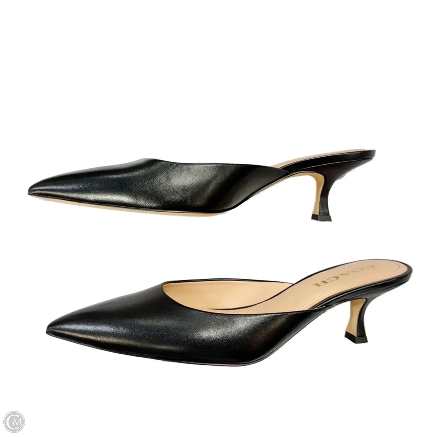 Shoes Designer By Coach In Black, Size: 8