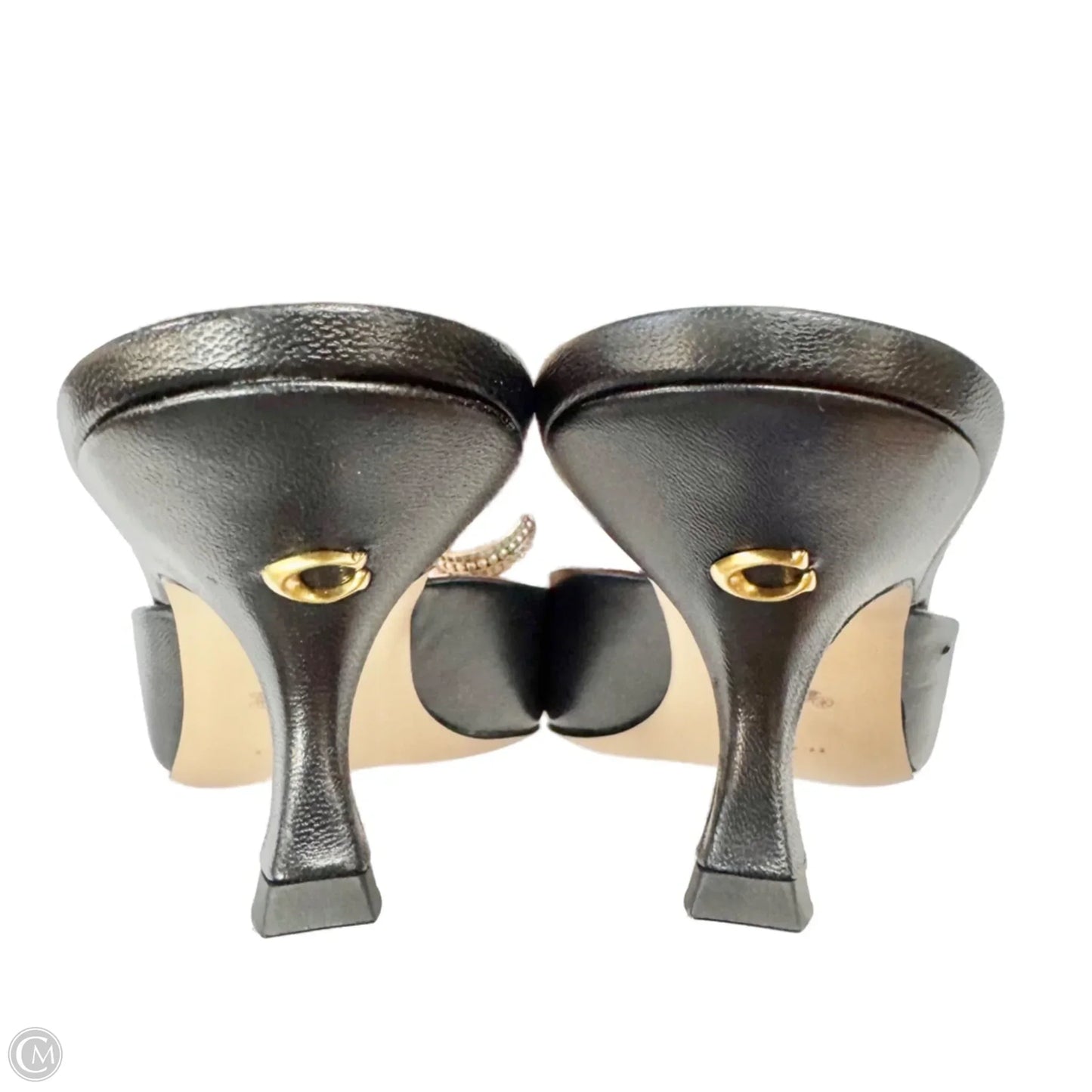 Shoes Designer By Coach In Black, Size: 8