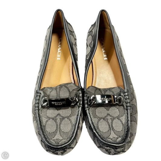 Shoes Designer By Coach In Black, Size: 8