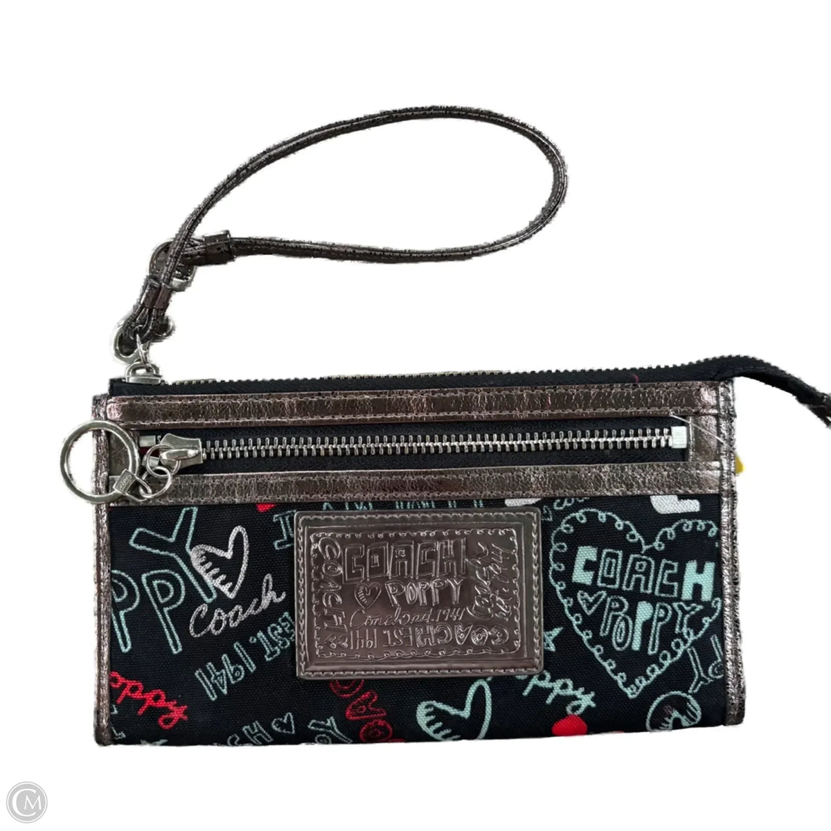 Wristlet Designer By Coach, Size: Large