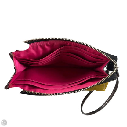 Wristlet Designer By Coach, Size: Large