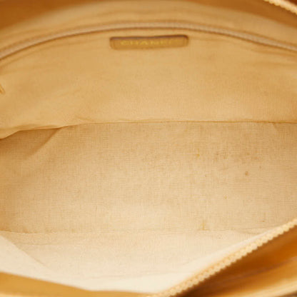 Chanel CC Choco Bar Leather Tote Bag Leather Tote Bag in Good condition