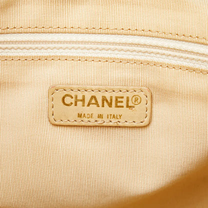 Chanel CC Choco Bar Leather Tote Bag Leather Tote Bag in Good condition